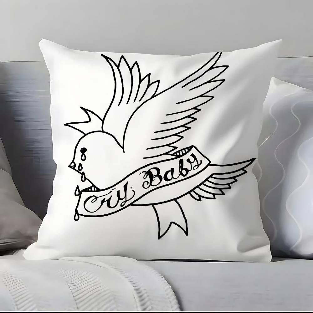 

Хип-хоп Музыка Рэпер L-Lil P-Peep Наволочка Наволочка Мягкая Приятная к коже и Удобная со Скрытой Молнией 12x12Inch