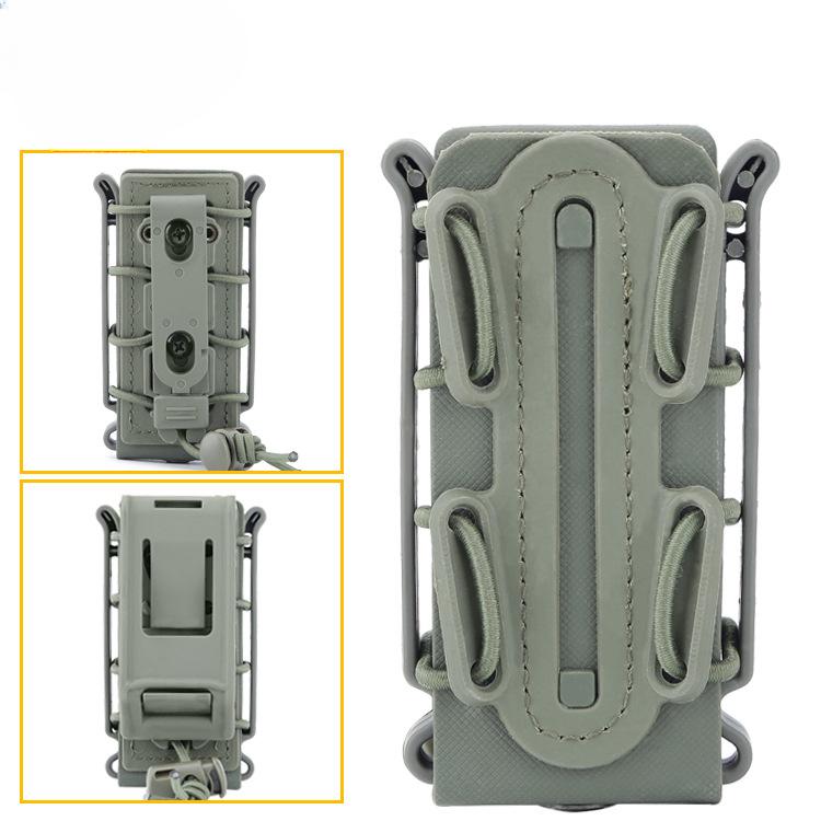 9mm Taktische Magazintasche Airsoft Jagd Schießen Holster Gewehr Magazinhalter Tasche Weiche Schale Magazinhalter mit Gürtelclip