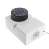 AC220V 0-40℃ Temperature Switch Capillary Thermostat Controller W Waterproof Box A0KF