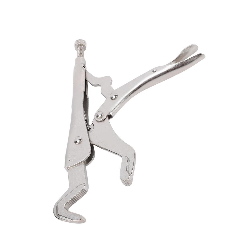 Multipurpose Locking Pliers Curved Jaw Needle Nose Locking Pliers for Welding Woodworking Metal Repair