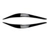 Carbon Fiber Headlight Eyebrow For BMW 2 Series F22 F23 2015-2019 Front Head Light Lamp Cover Trim Headlamp Eyelid Sticker