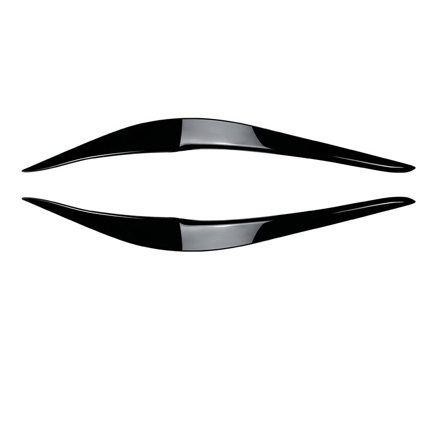 Carbon Fiber Headlight Eyebrow For BMW 2 Series F22 F23 2015-2019 Front Head Light Lamp Cover Trim Headlamp Eyelid Sticker