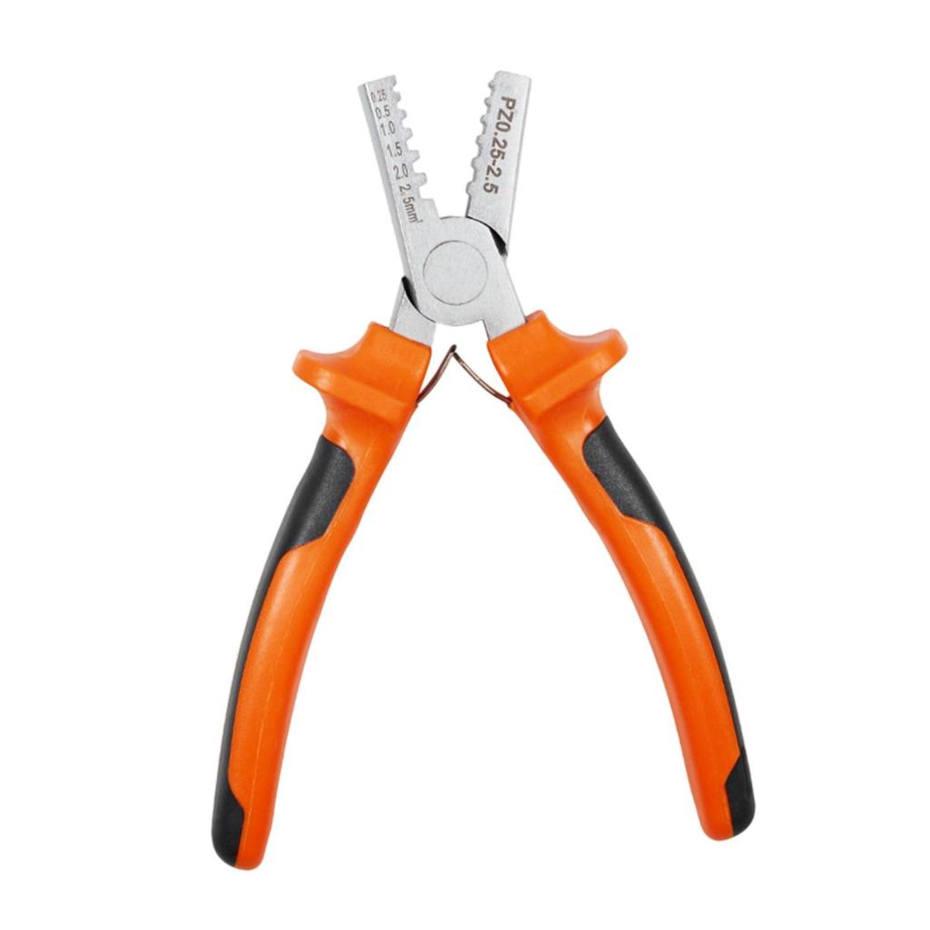 Crimpzange für Terminals Vielseitig Robust für Zuhause Industrie Arbeitsplatz