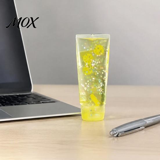 Slow Rebound Stress Toy Toothpaste Tube Relief Toy, Clear Squeezing with Glitter, Shaped Toys Rising Fidget Desk for Kids Adults Shape