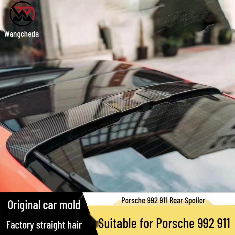 Porsche 992 911 Carbon Fiber Rear Roof Spoiler and Deflector