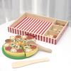 Wooden Simulation Children's Educational Hands-on Pizza Toys