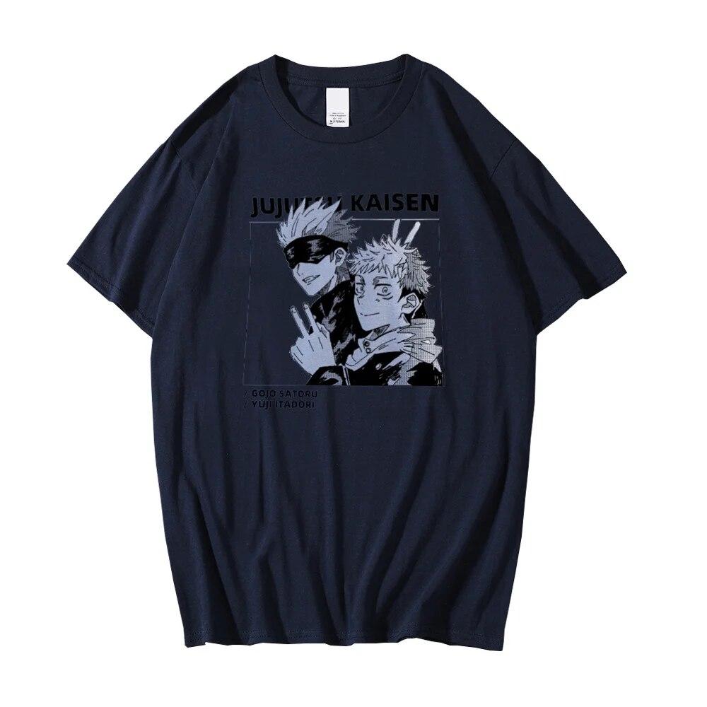 Harajuku Unisex's Tshirt Jujutsu Kaisen Printed Unisex Short Sleeve T Shirt Cool Cartoon Anime Casual T-shirt Unisex Streetwear Tops