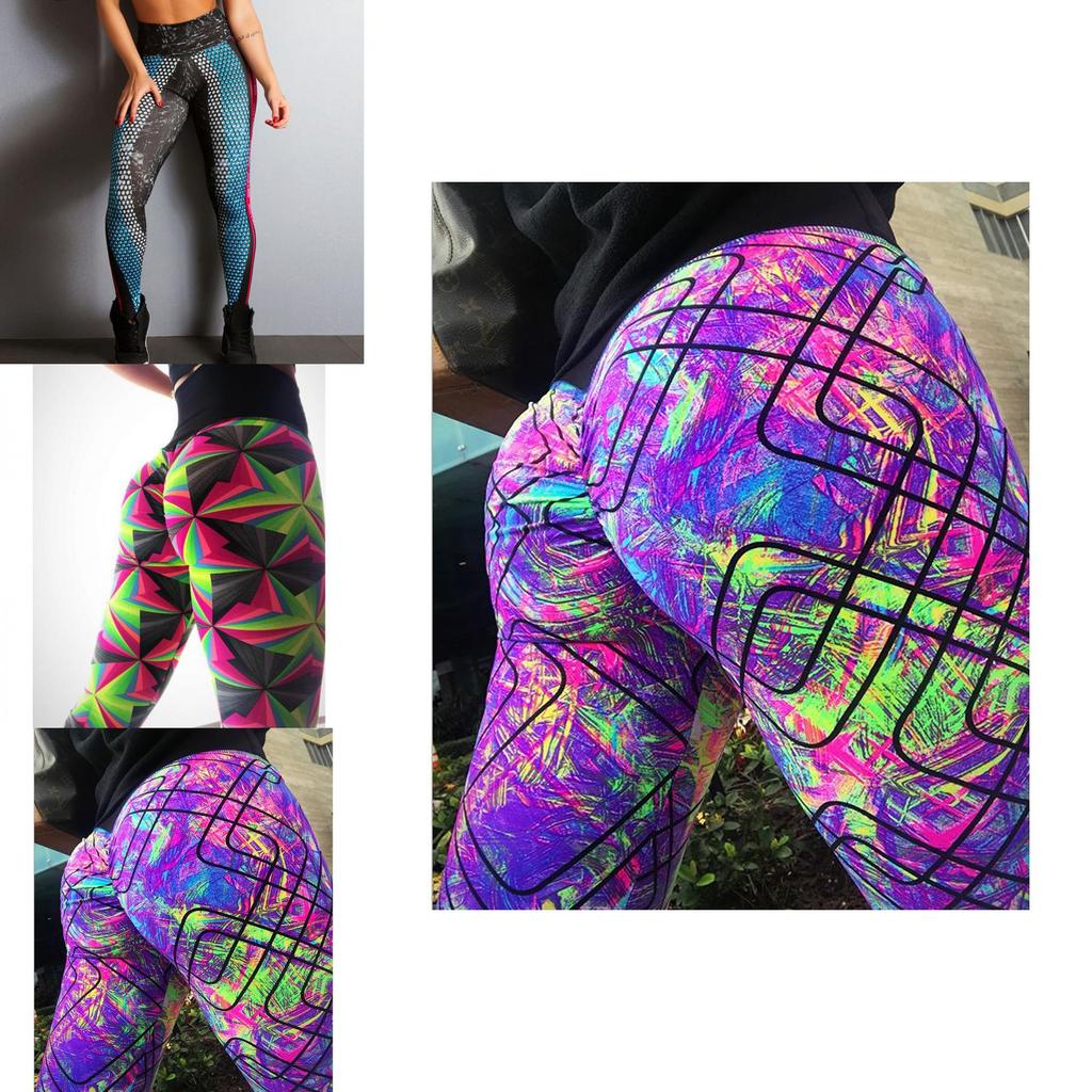 Push-up Yoga Leggings til Kvinder med Høj Talje Design til Komfortabel Fitness og Træning i Fitnesscenteret