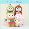 Cute Fruit Monkey Plush Keychain Cartoon Monkey Toy And Keyring Accessory Gift