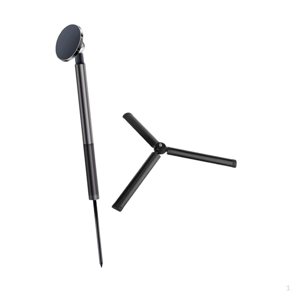 Golf Monopod with Phone Holder Aluminum Alloy for Easily Install 29.5-121cm Accessory Extendable