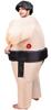 amor e Inflatable Sumo Wrestler and Air Blower Set Suitable for Heights [Entregando paz] Costume, Hat, (3-Piece Set) - 150-190cm (5'1-6'5"),