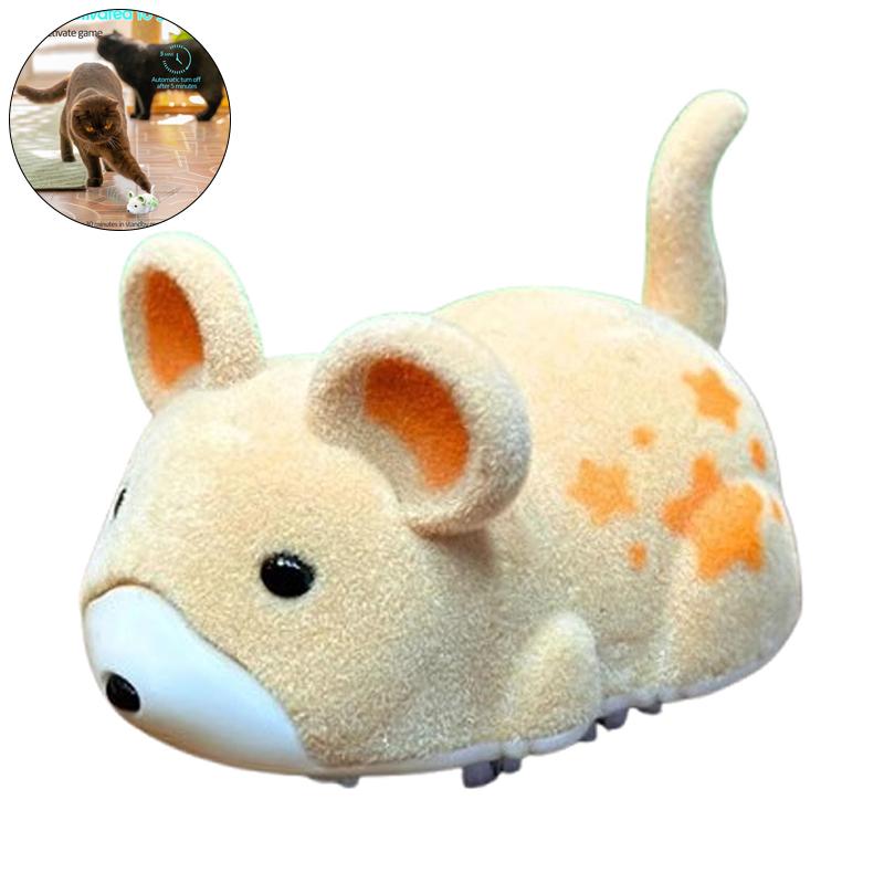 Дразнилка для хомяка, который убегает, Игра «Кошки ловят мышь», Интерактивная игрушка для кошек, Причудливые интерактивные инструменты для питомцев жёлтый