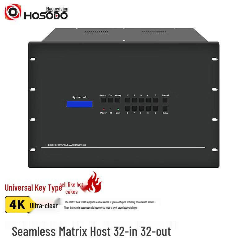 

HSD-AV-HDVI-32 Modular HD Matrix Switcher (CN version)