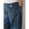 Aeo American Eagle Jeans Export Autumn Blue Mid-Waist Lumberjack Pants Slightly Stretchy American Workwear Pants Men's Extended Length