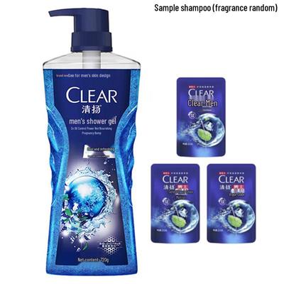 Conjunto de Gel de Banho e Shampoo Clear Men Controle de Oleosidade Refrescante