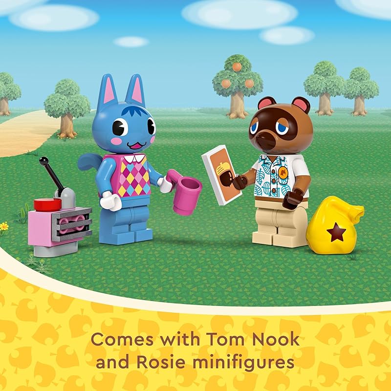 Lego animal crossing Cranny & Rosie's House in Nook buildable video game toys For kids Includes 2 Animal Crossing toy figures Birthday gift ideas for