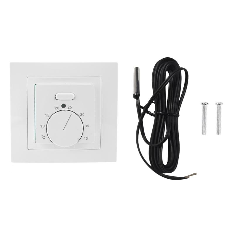 Adjustable Mechanical Thermostat for Floor/Electric Heating 16A 220~240V