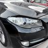 2 Pcs Headlight Eyebrow Left Right Front Light Eyelid Cover Trim for 5 Series F10 Pre‑LCI 2010 to 2013