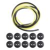 Garden Fuel Pipe 12pcs Delicate Exquisite Solid With Fuel Line Pipe Rubber For Brush Cutter For Fuel Tank Portable