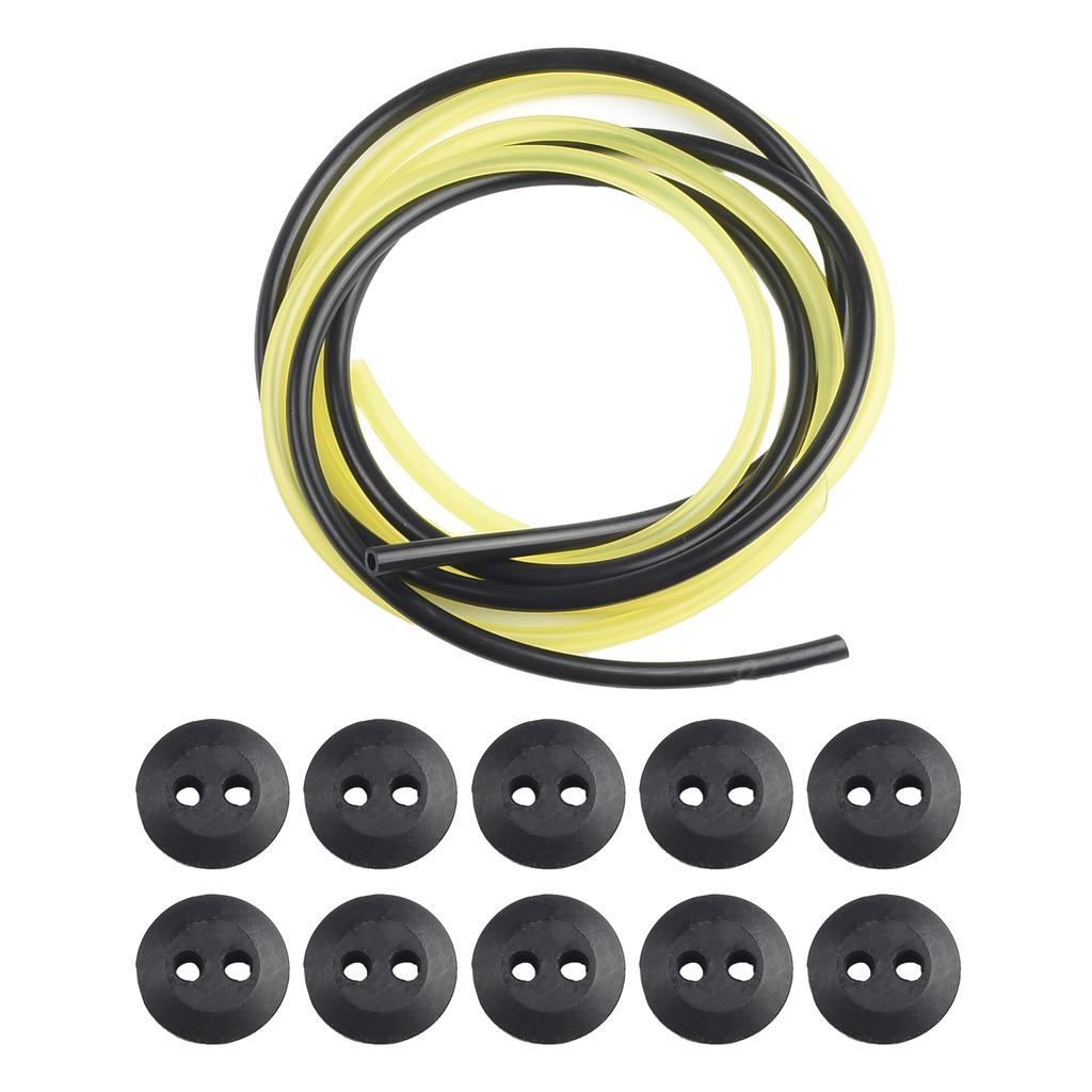 Garden Fuel Pipe 12pcs Delicate Exquisite Solid With Fuel Line Pipe Rubber For Brush Cutter For Fuel Tank Portable