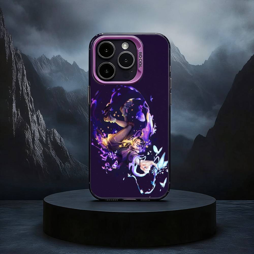 

Clove V-Valorant-S Game Black Candy silver phone case Phone Case For iPhone17,16,15,14,13,12,11 Plus,Pro Max iPhone14