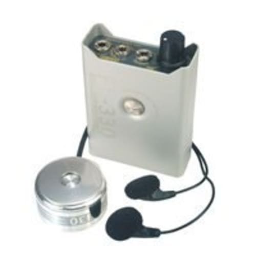Connie Electronics Service FL-330 Concrete Microphone for Recording, Flat, Double, Reversible, High Sensitivity