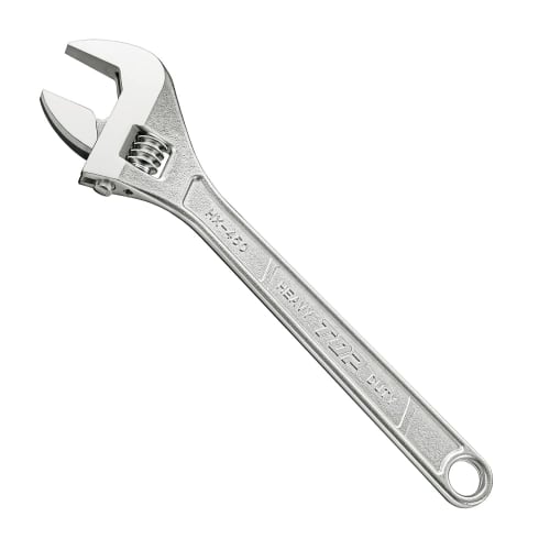 TOP Industrial (TOP) HX-450 Monkey Wrench, 58mm Opening Length, 450mm, Tsubame-Sanjo, Made in Japan