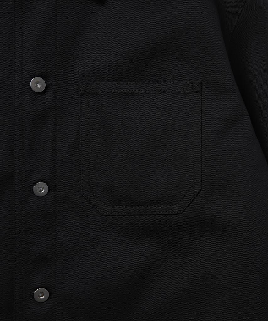 Musinsa Standard Cp Twill Chore Jacket [Black]