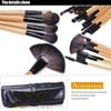 24pcs Makeup Brush Set Professional Makeup Cover Brush Complete Set of Makeup Tools Eye Shadow Brush Soft Brush Package Portable