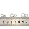 60pcs Stainless Steel Solid Fishing Figure 8 Jigging Rings Lure Tackle Accessories