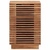 Handcrafted Nightstand Teak Brown 40 X 30 X 60 Cm