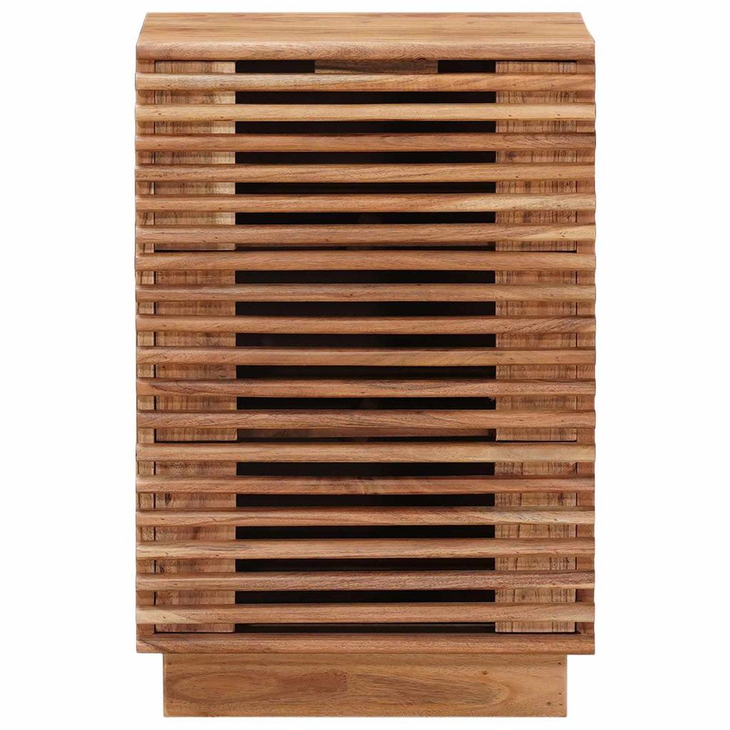 Handcrafted Nightstand Teak Brown 40 X 30 X 60 Cm