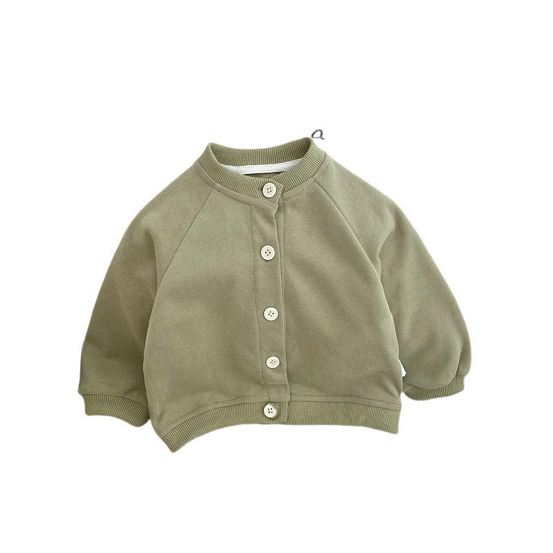 Boys' Trendy Korean Casual Jacket & Versatile Pants Set