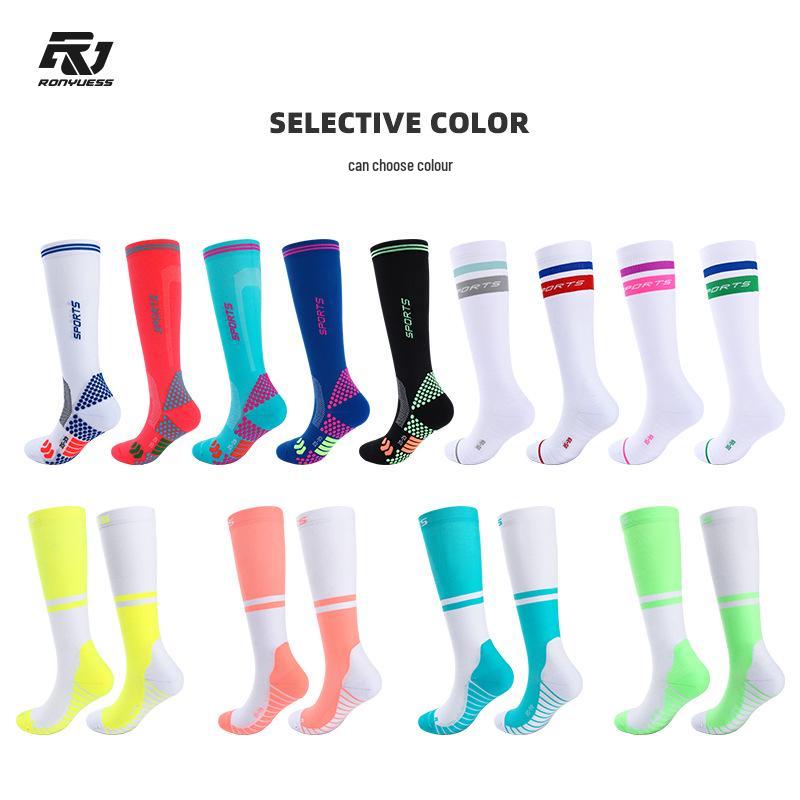 Unisex Summer Compression Socks for Running, Cycling, Jump Rope & Yoga