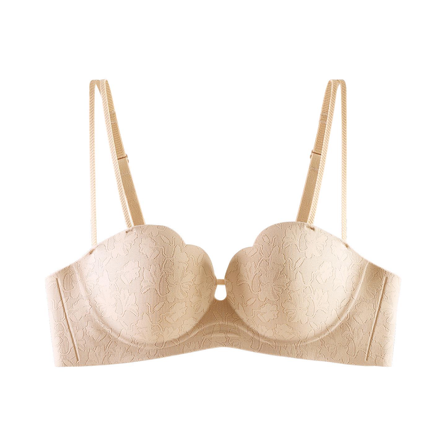

Adjustable Wire-Free Push-Up Bra for Small Busts: Lifting, Side Support, Anti-Sagging, Sexy 36/80AB