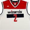 adidas NBA Wall Wizards 2 Sin Mangas Estampado Cómodo Camiseta de Baloncesto Unisex jersey 7818A-3W6-AEB1500