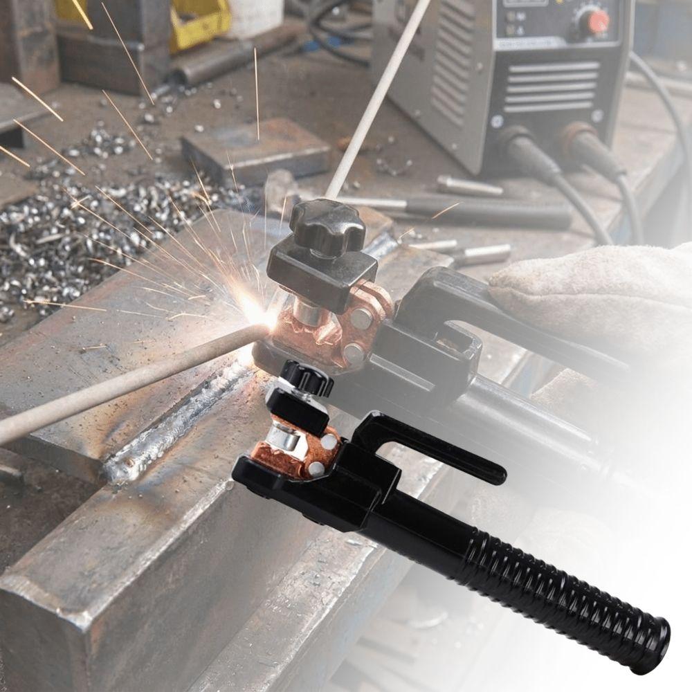 Nylon Handle Full Copper Welding Clamp High Temperature Resistant Holder  Daily Operation