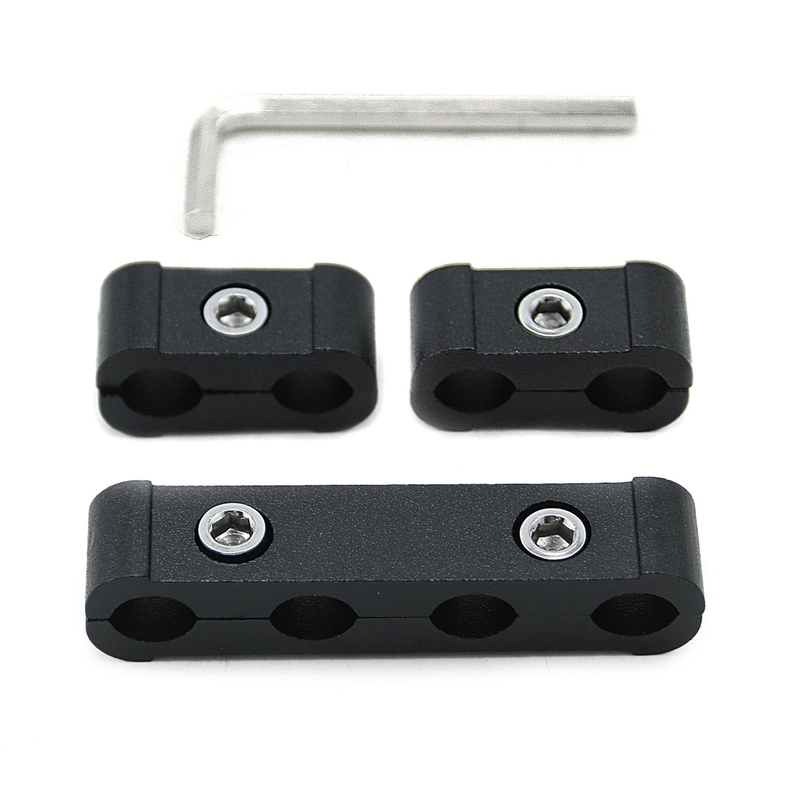 

Зажим для разделителя проводов, зажим для электрического провода, фиксирующий разделитель линии, зажим для кабеля зажигания, авто украшение, автомобильные инструменты, аксессуар чёрный