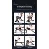 Fully foldable adjustable fitness bench, exercise use fitness dumbbell bench, multi-functional Roman chair, inclined bench