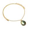 Labradorite Gemstone Handmade 925 Sterling Silver Jewelry Necklace 20" KJ-1709