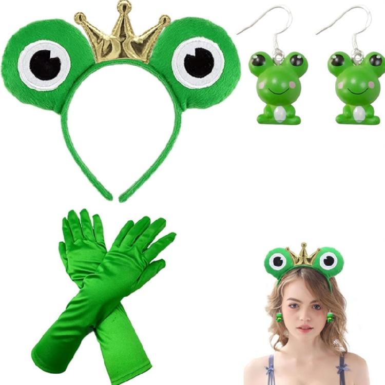 Treefrog Queen Costume Set Childrens Costumes Outfit Role Play Headpiece For Kids Birthday Party And Family Gathering Fun