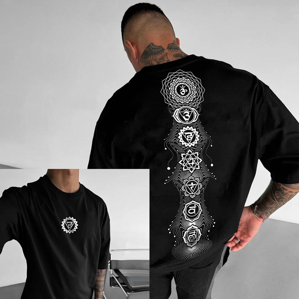 

Summer Harajuku Vintage Men s T-Shirt Street Y2K Cotton Tops Clothing Casual Religious Printed Short Sleeve T-Shirt for Men 4XL