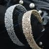Bridal Wedding Korean Style Zircon Bridal Headband Wedding Copper Inlaid Zircon Crown Birthday Party Fashion Hair Accessories