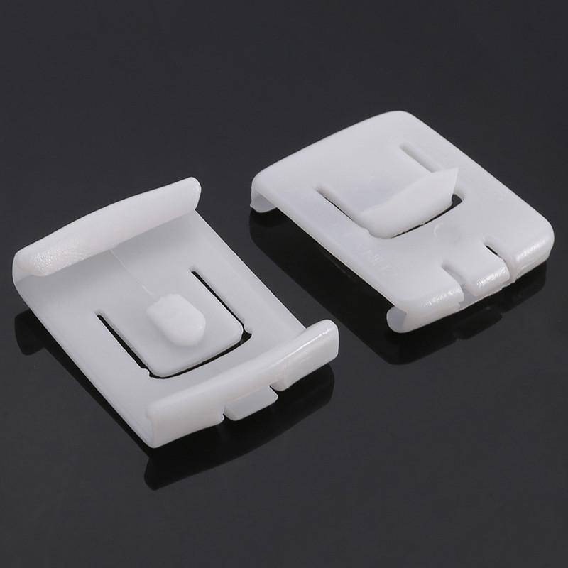 4PCS Seat Fastener Rail Runner Clips Sliders Guide For VW Golf MK1 MK2 MK3 Jetta MK1 MK2 Scirocco MK1 MK2