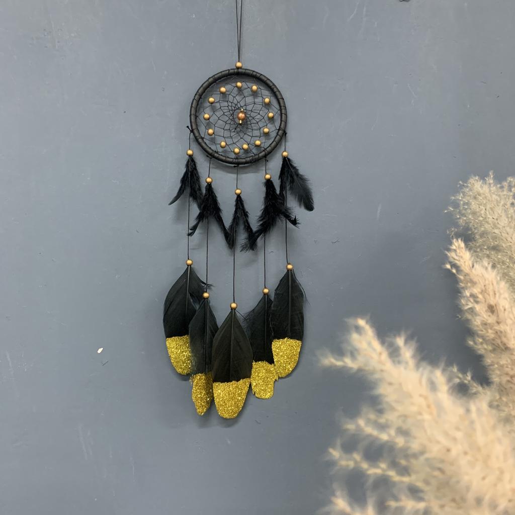 Traumfänger Zwiebelpulver Gänsefeder Traumfänger Gastfamilie Wanddekoration Hängedekoration Traumfänger Traumfänger