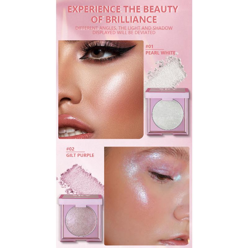 Pudaier Make-up High-Light-Puder Cake Repair Pearl Light-Puder High-Light-Creme-Matt-Reparaturpulver