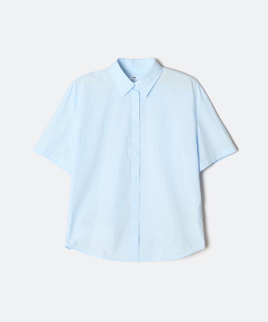 Seupao Women'S Semi-Oversized Short Sleeve Shirt_Spywg25G01