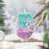 Creative Cute Cartoon Purple Bunny Digital Birthday Candle Children's Party Atmosphere Cake Decoration