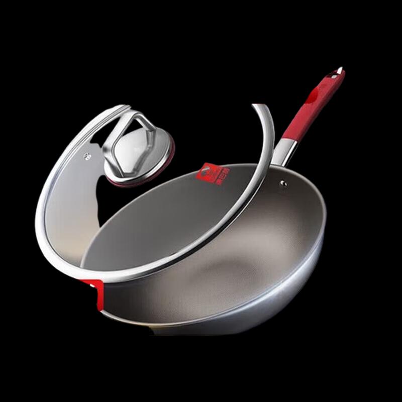 Kangbach Pure Titanium Non-stick Wok with Lid