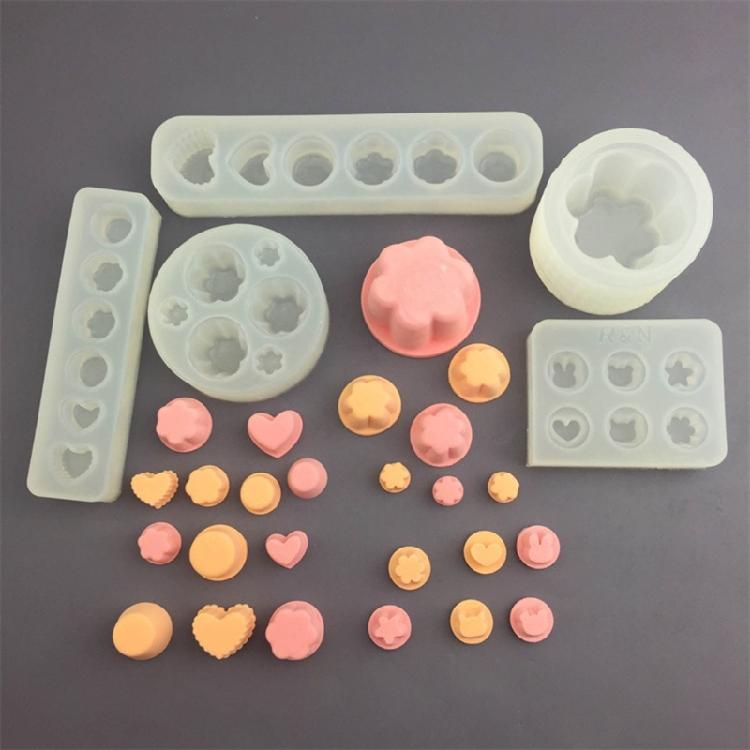 Silicone Handmade Handicrafts Molds DIY Jelly Cake Decors Fondant Puddings Molds